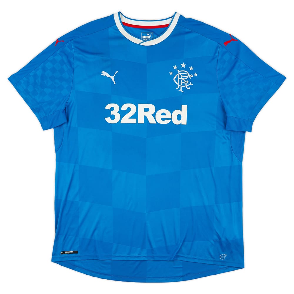 2016-18 Rangers Home Shirt - 9/10 - (3XL)