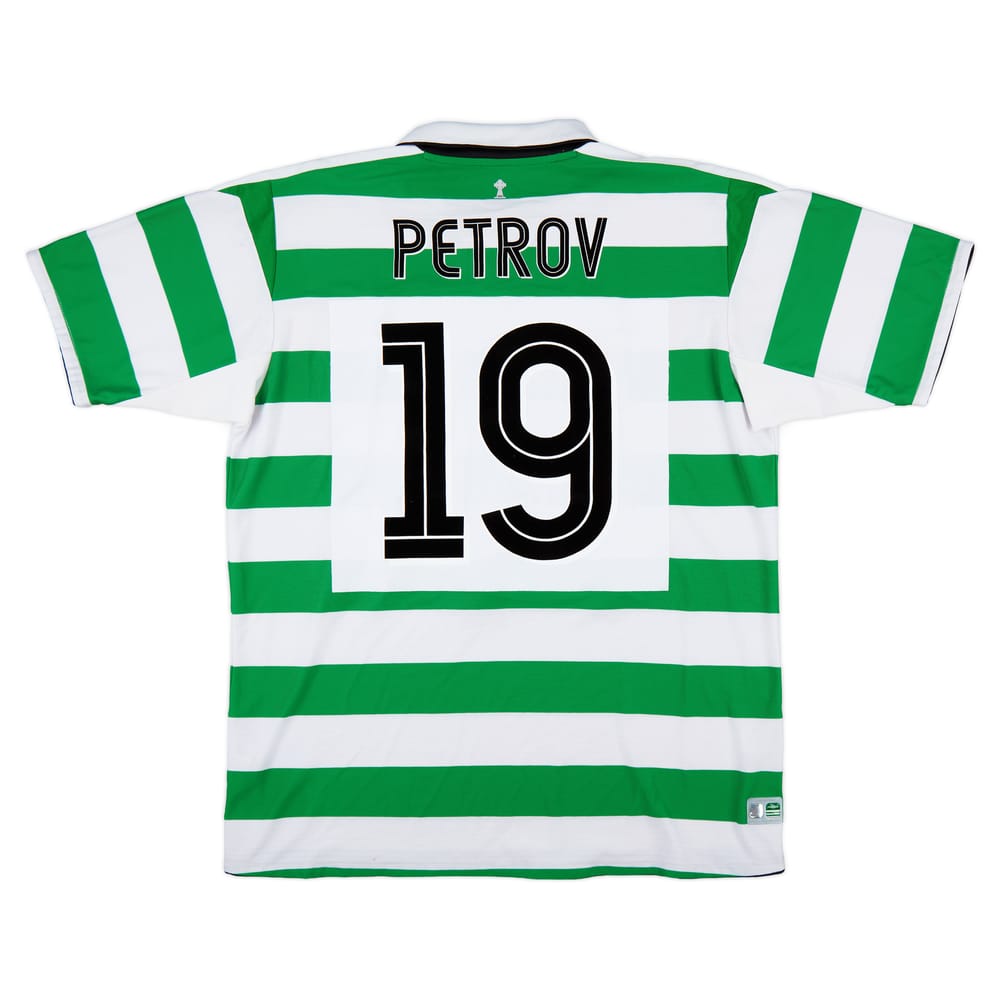 2004-05 Celtic Home Shirt Petrov #19 - 8/10 - (XL)