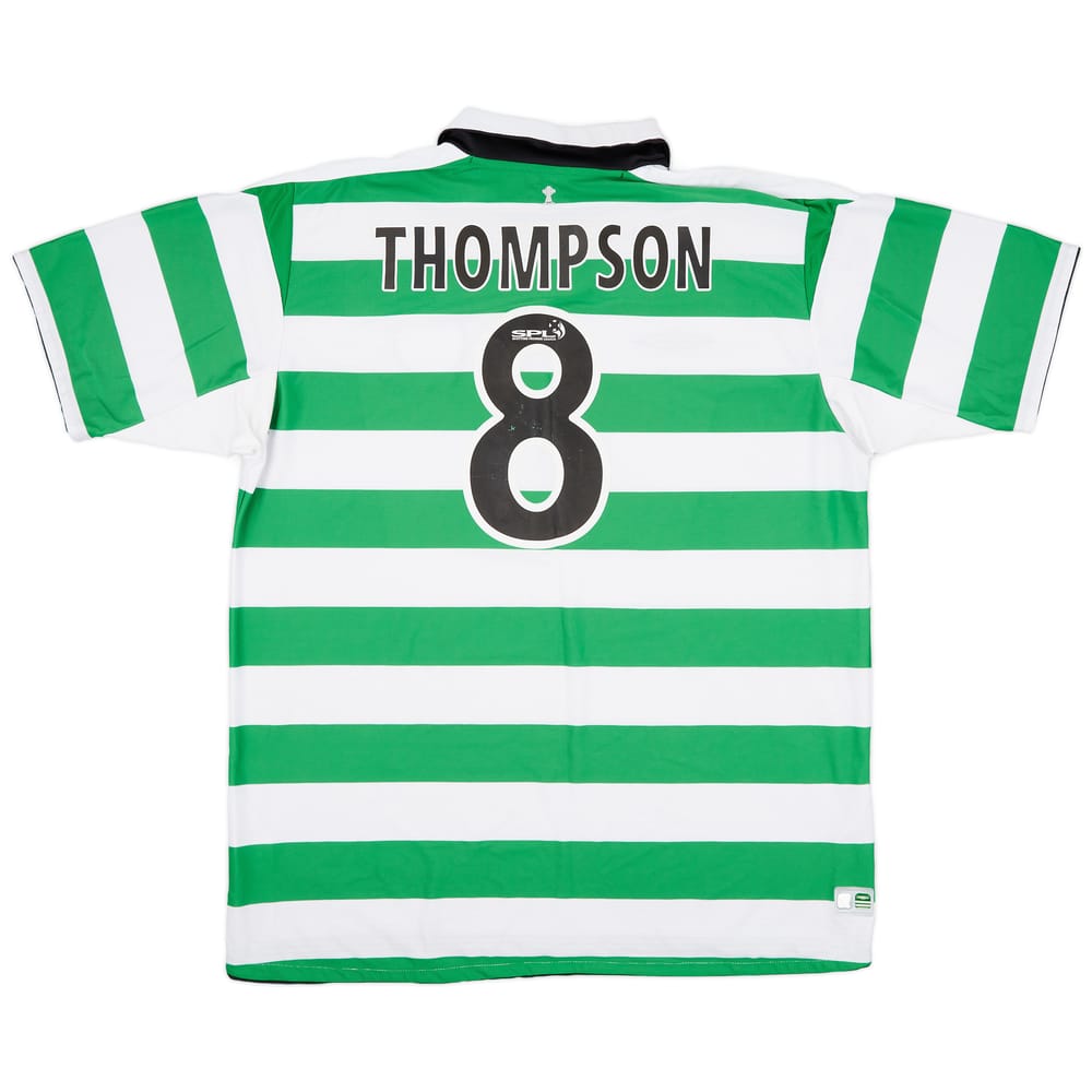 2004-05 Celtic Home Shirt Thompson #8 - 6/10 - (XXL)