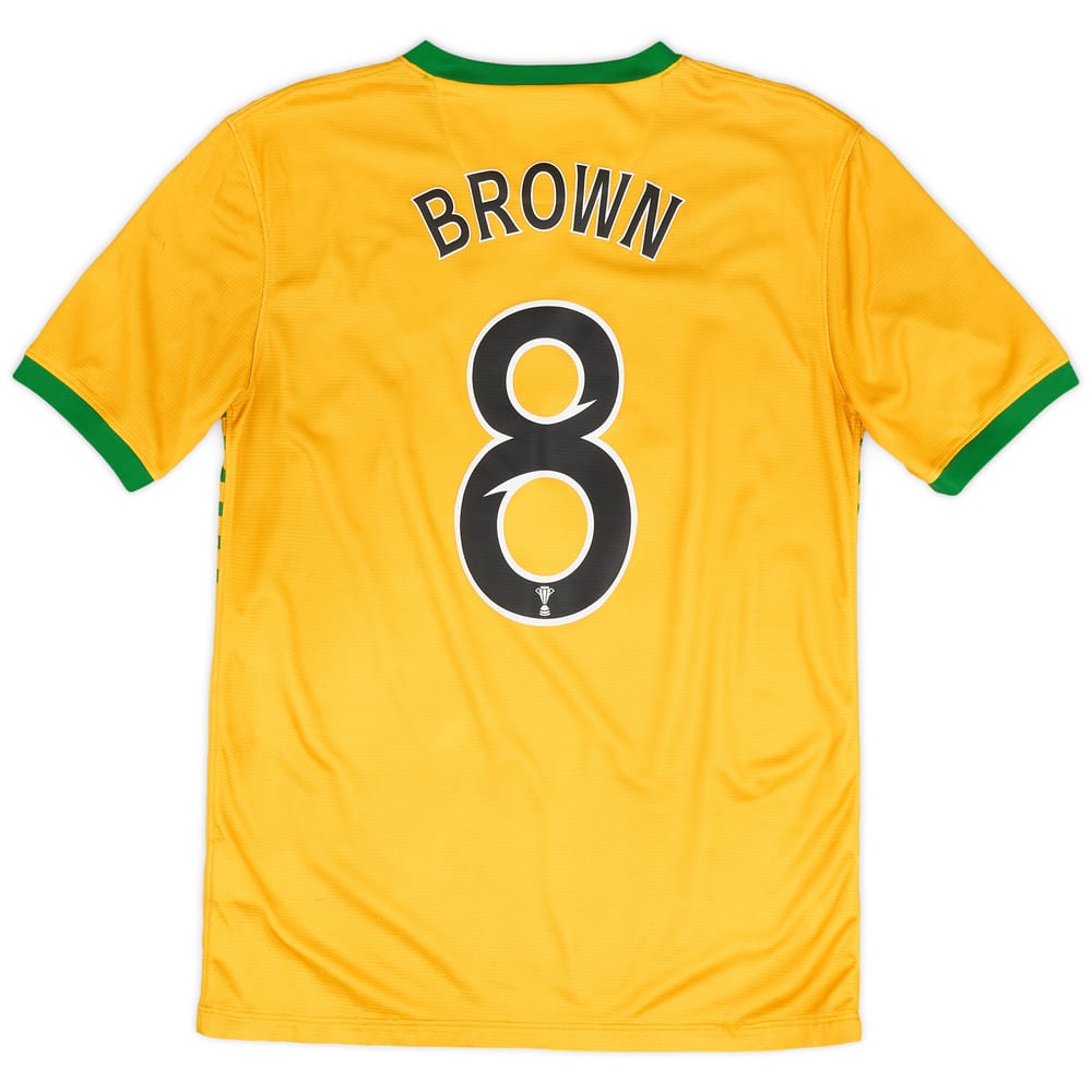 2013-14 Celtic Away Shirt Brown #8 - 6/10 - (S)