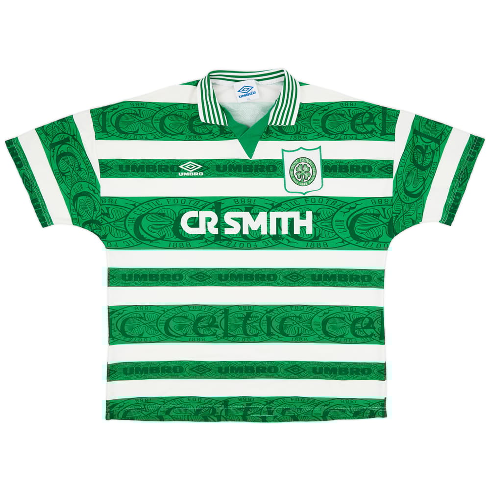 1995-97 Celtic Home Shirt - 9/10 - (XXL)