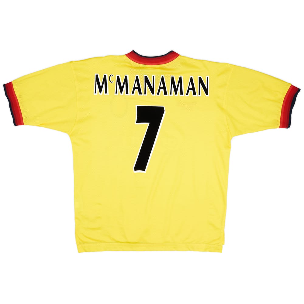 1997-99 Liverpool Away Shirt McManaman #7 - 8/10 - (L)