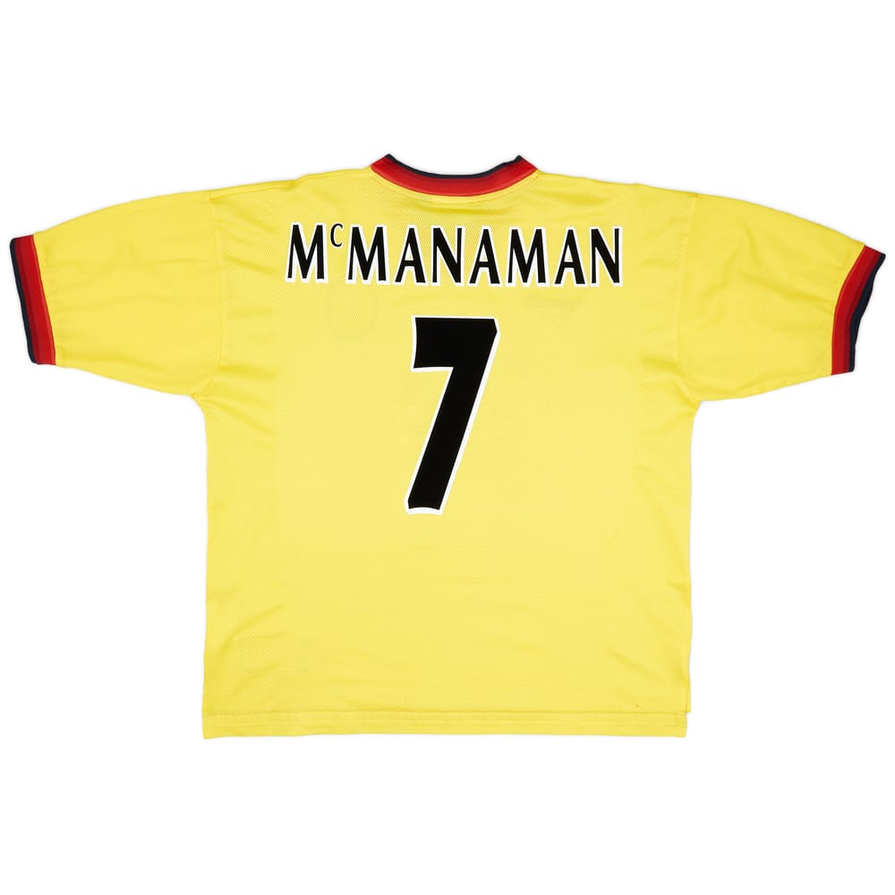 1997-99 Liverpool Away Shirt McManaman #7 - 8/10 - (XL)