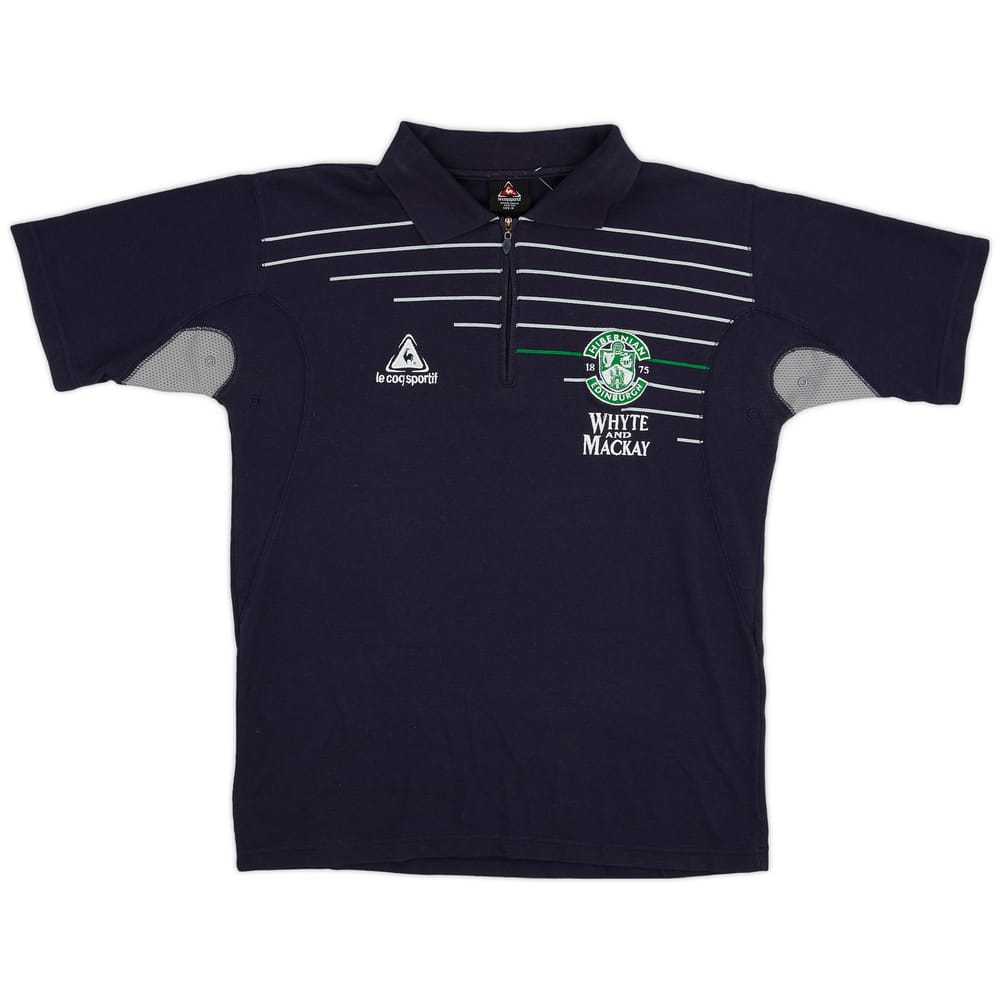 2004-05 Hibernian Le Coq Sportif 1/2 ZIp Polo Shirt - 8/10 - (M)