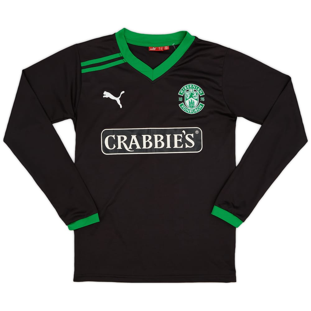 2011-12 Hibernian Away L/S Shirt - 8/10 - (S)