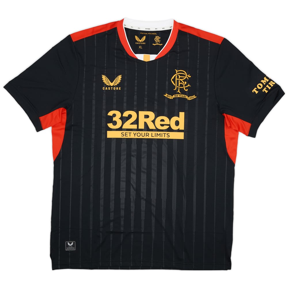 2021-22 Rangers '150 Years Anniversary' Away Shirt - 10/10 - (XL)