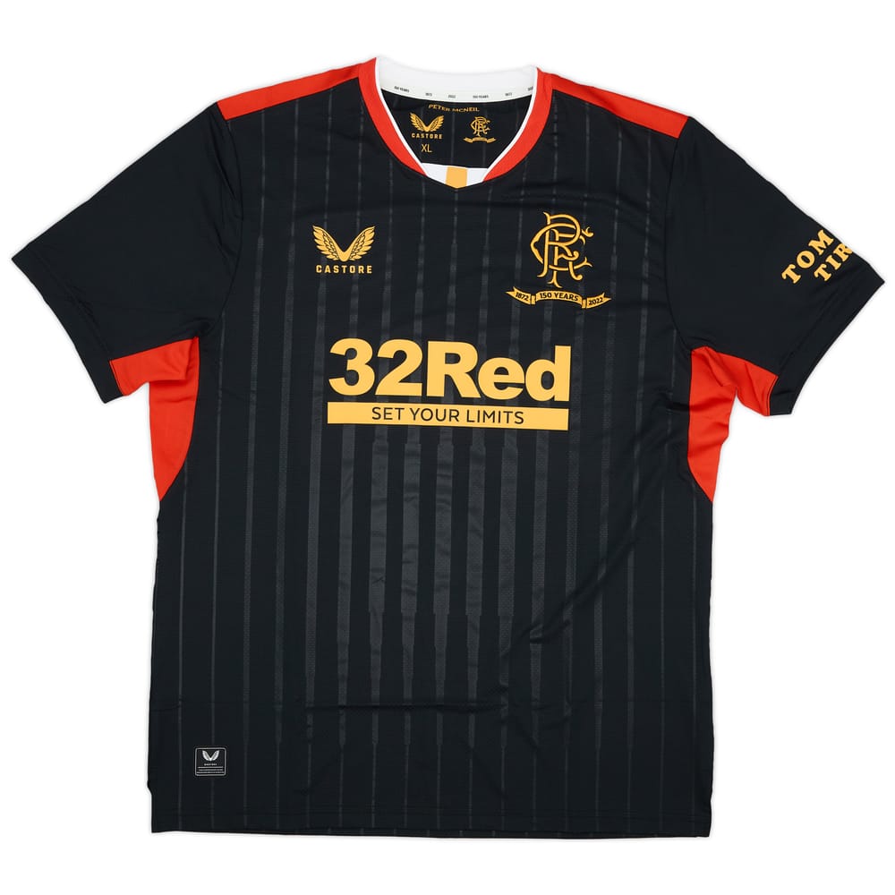 2021-22 Rangers '150 Years Anniversary' Away Shirt - 10/10 - (XL)