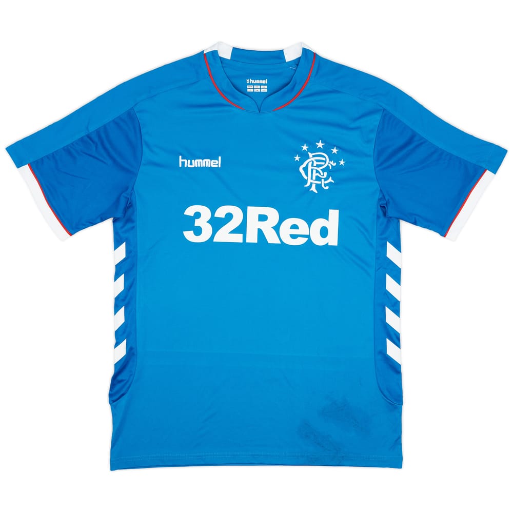 2018-19 Rangers Home Shirt - 9/10 - (L)