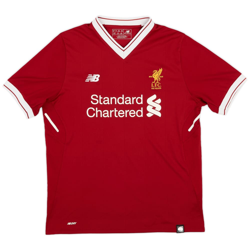 2017-18 Liverpool 125 Years Home Shirt - 8/10 - (XL.Boys)