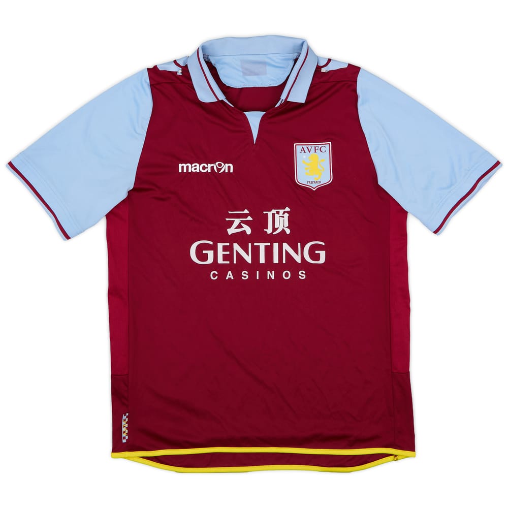 2012-13 Aston Villa Home Shirt - 6/10 - (L)