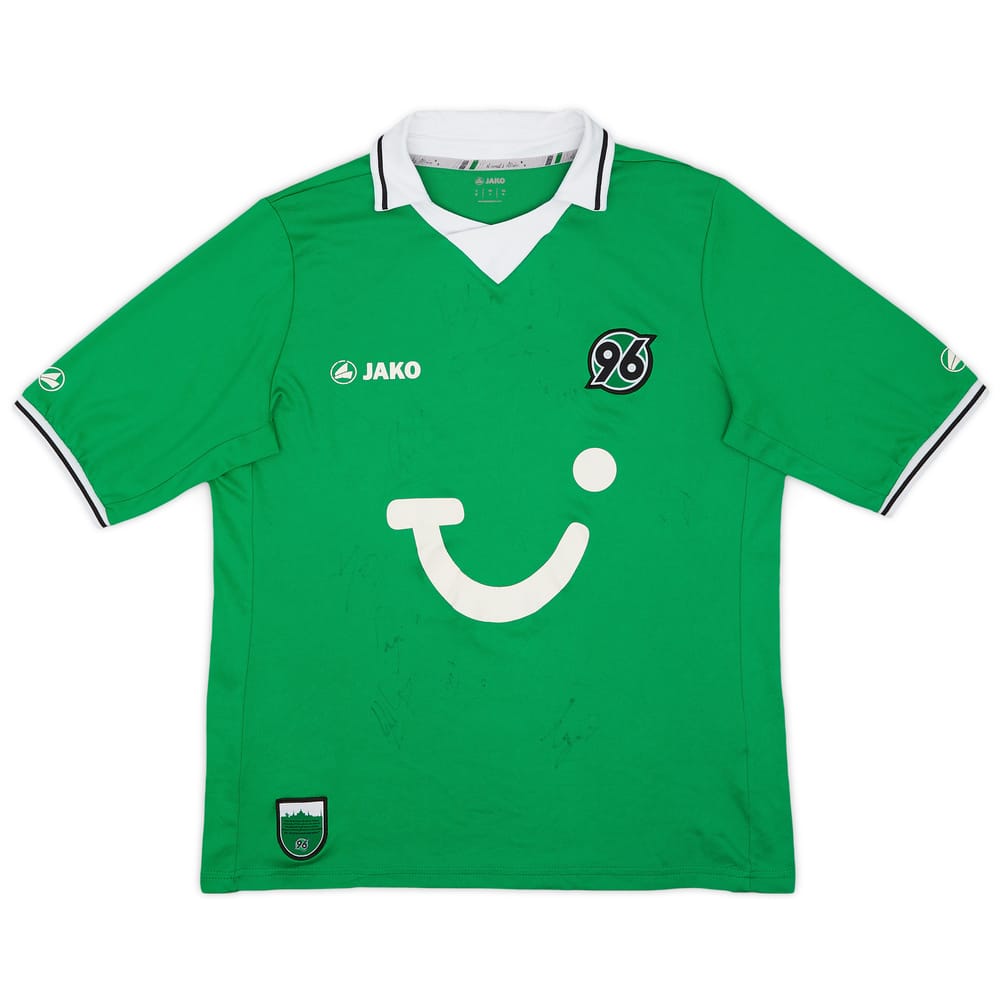 2011-12 Hannover 96 Squad Signed Third Shirt - 6/10 - (M)