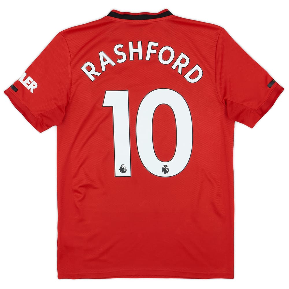 2019-20 Manchester United Home Shirt Rashford #10 - 6/10 - (S)