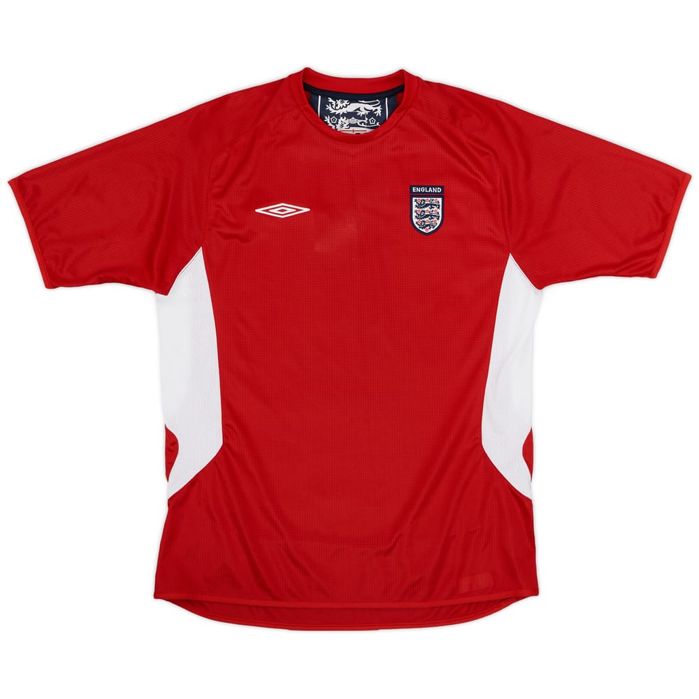 2004-06 England Umbro Training Shirt - 6/10 - (L)