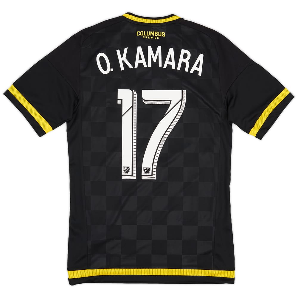 2016 Columbus Crew Player Issue Home Shirt O. Kamara #17