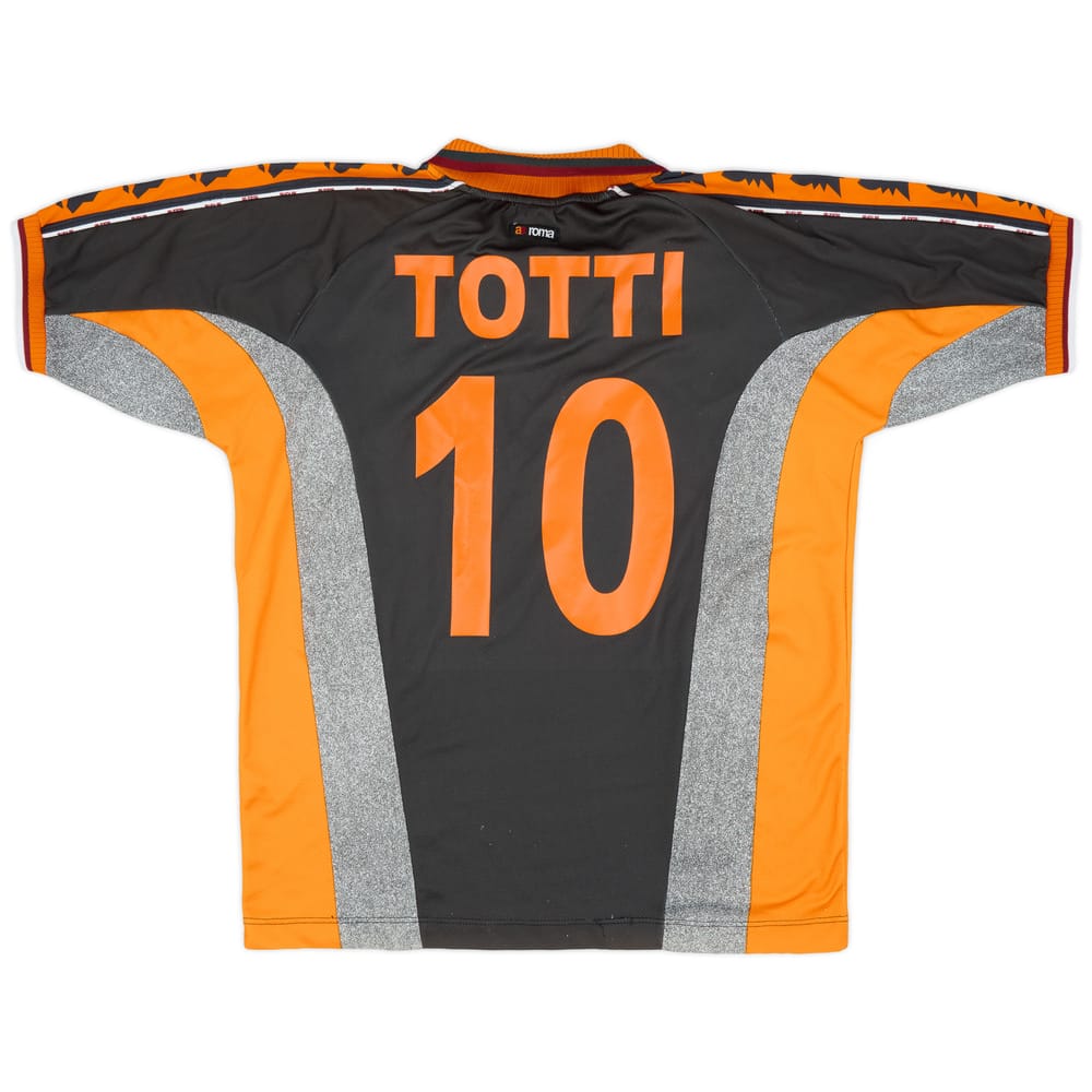 1998-99 Roma Third Shirt Totti #10 - 8/10 - (XL)