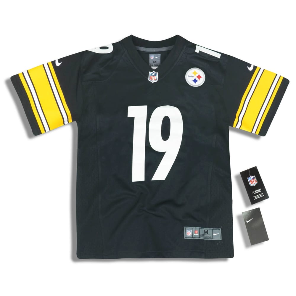 2018 Pittsburgh Steelers Smith-Schuster #19 Nike Game Jersey (Home) Y - W/Tags
