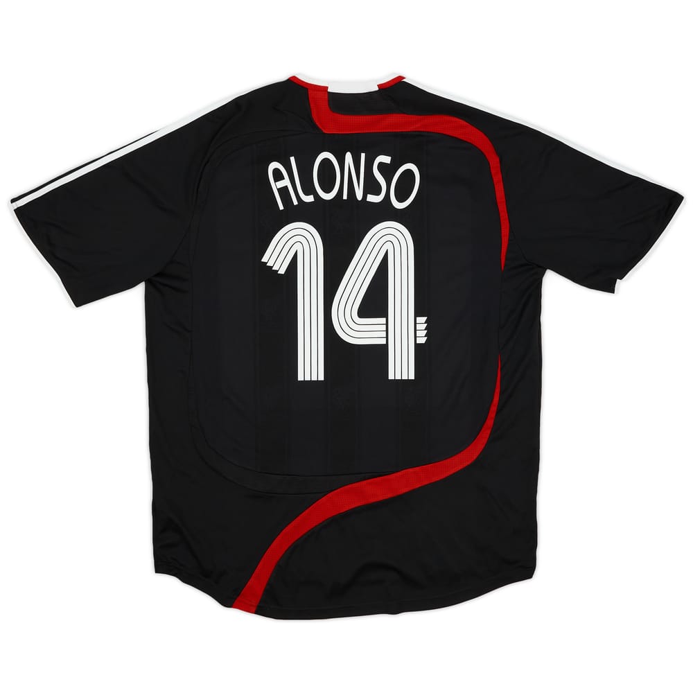 2007-08 Liverpool Third Shirt Alonso #14 - 9/10 - (XXL)