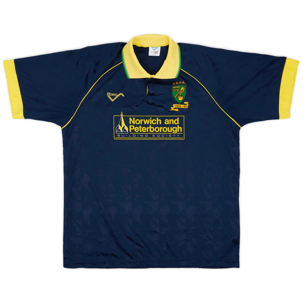 1992-94 Norwich Third Shirt - 9/10 - (XL)