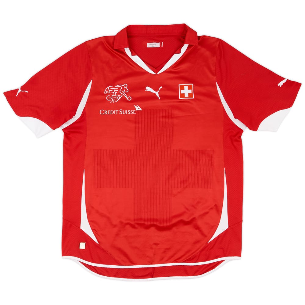 2010-11 Switzerland Home Shirt - 8/10 - (XL)