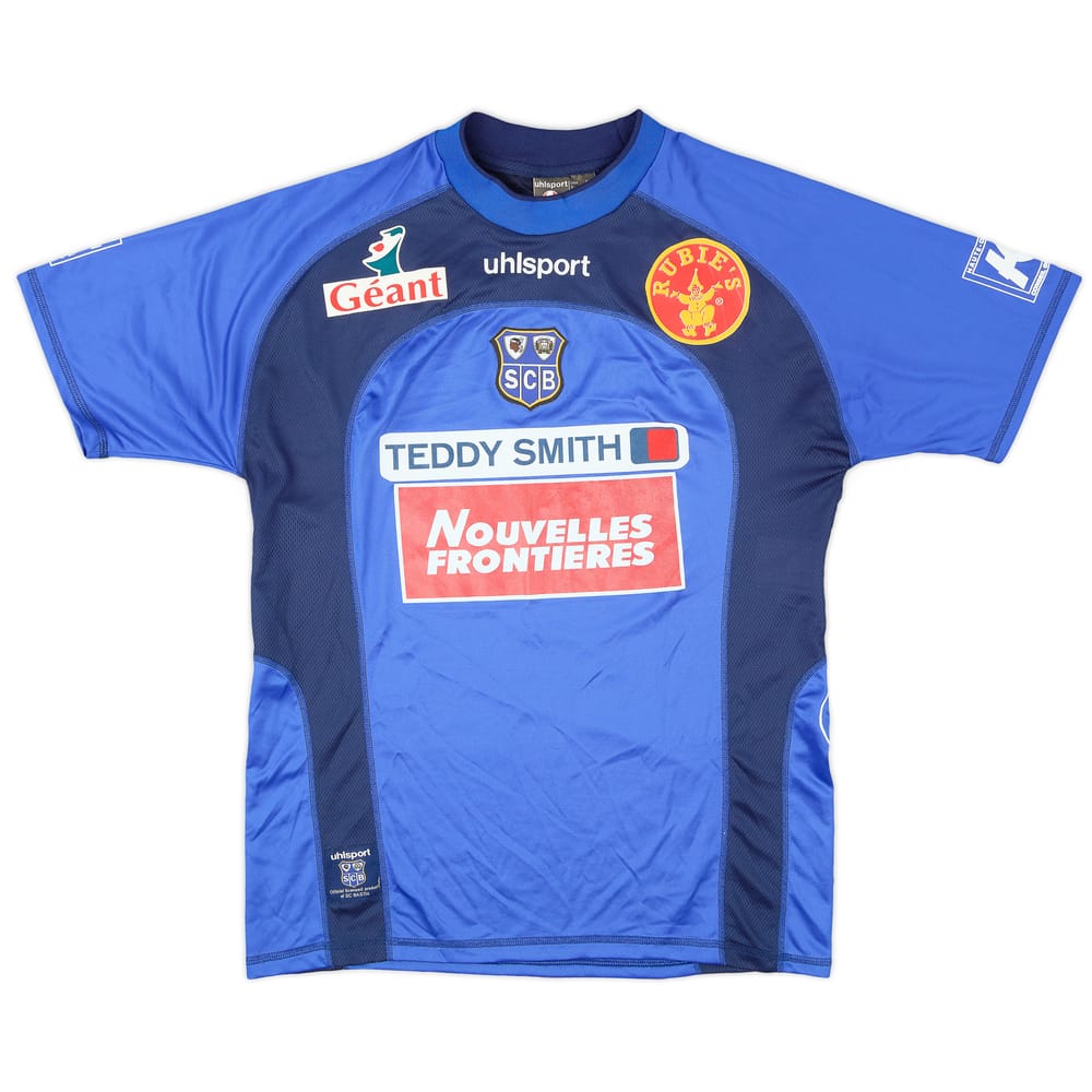 2002-03 SC Bastia Home Shirt - 8/10 - (XL)