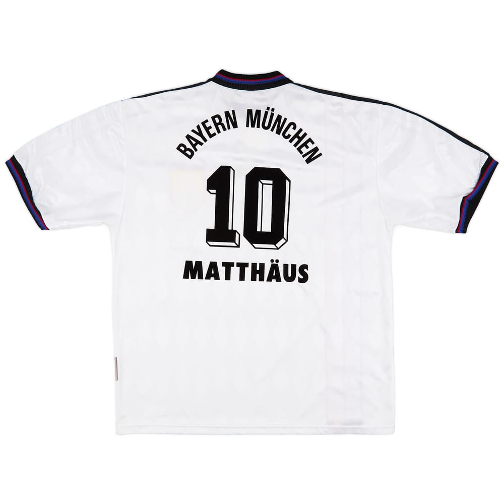 1996-98 Bayern Munich Away Shirt Matthaus #10 - 9/10 - (XL)