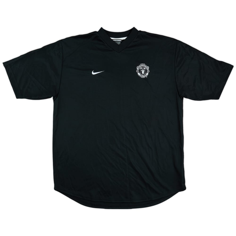 2002-03 Manchester United Nike Training Shirt - 9/10 - (L)