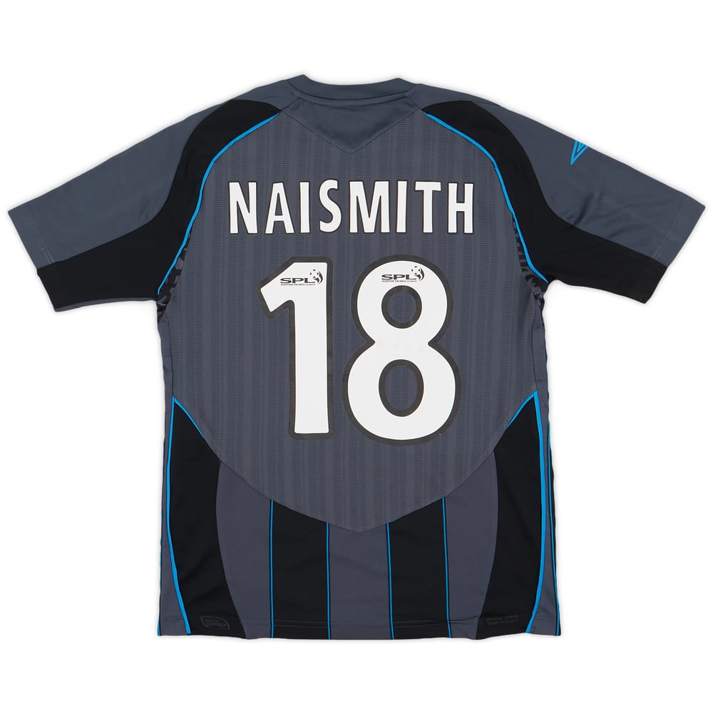 2007-08 Rangers Third Shirt Naismith #18 - 7/10 - (XL.Boys)