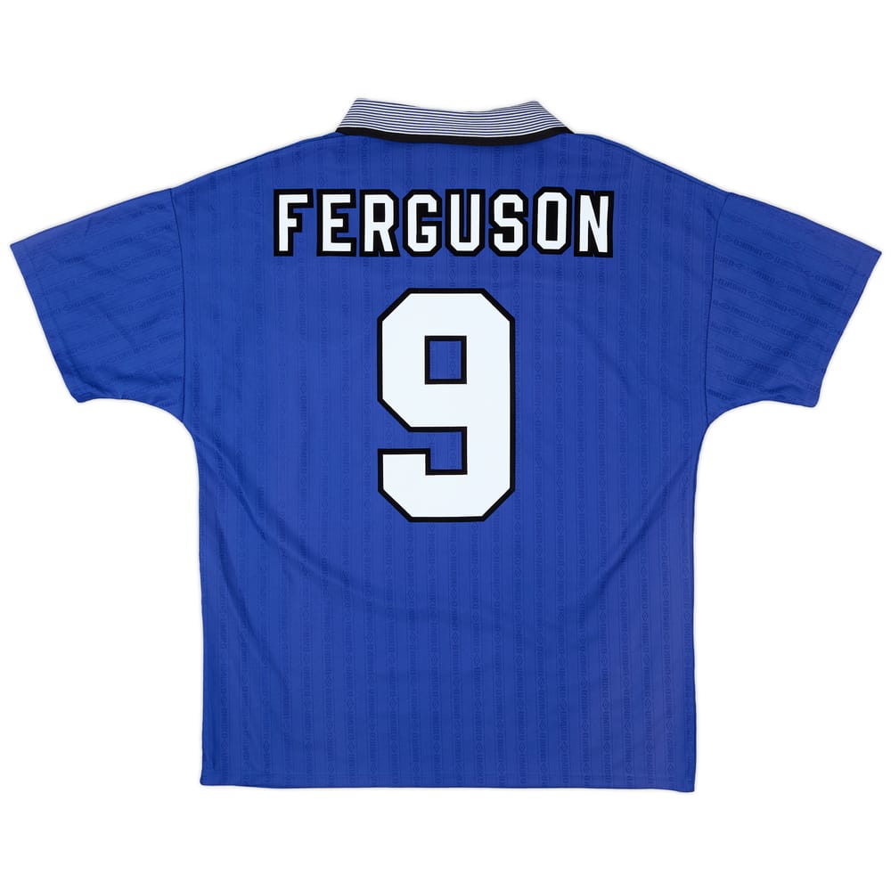 1995-97 Everton Home Shirt Ferguson #9 - 6/10 - (L)