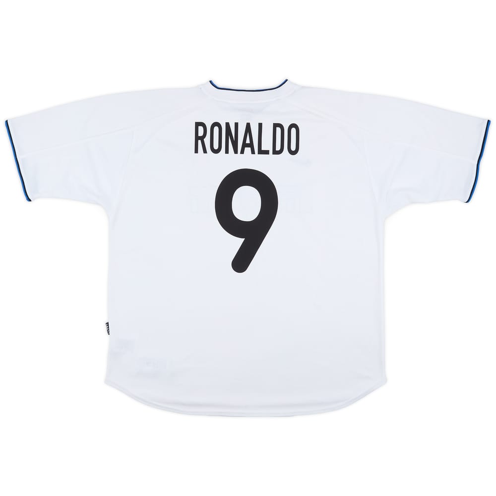 2000-01 Inter Milan Away Shirt Ronaldo #9 - 8/10 - (XXL)