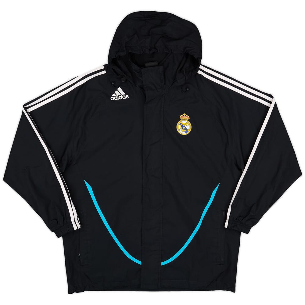 2008-09 Real Madrid adidas Hooded Rain Jacket - 8/10 - (XL)
