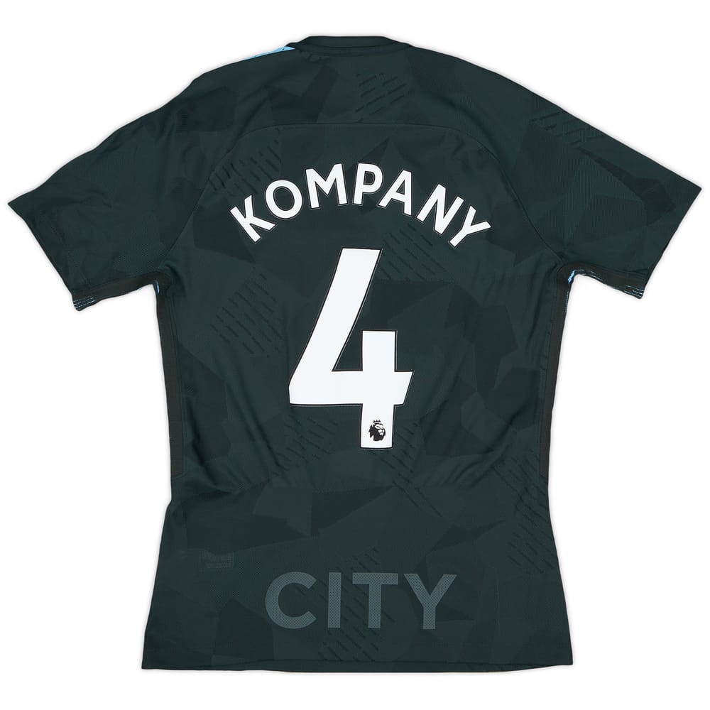 2017-18 Manchester City Authentic Third Shirt Kompany #4 - 9/10 - (M)