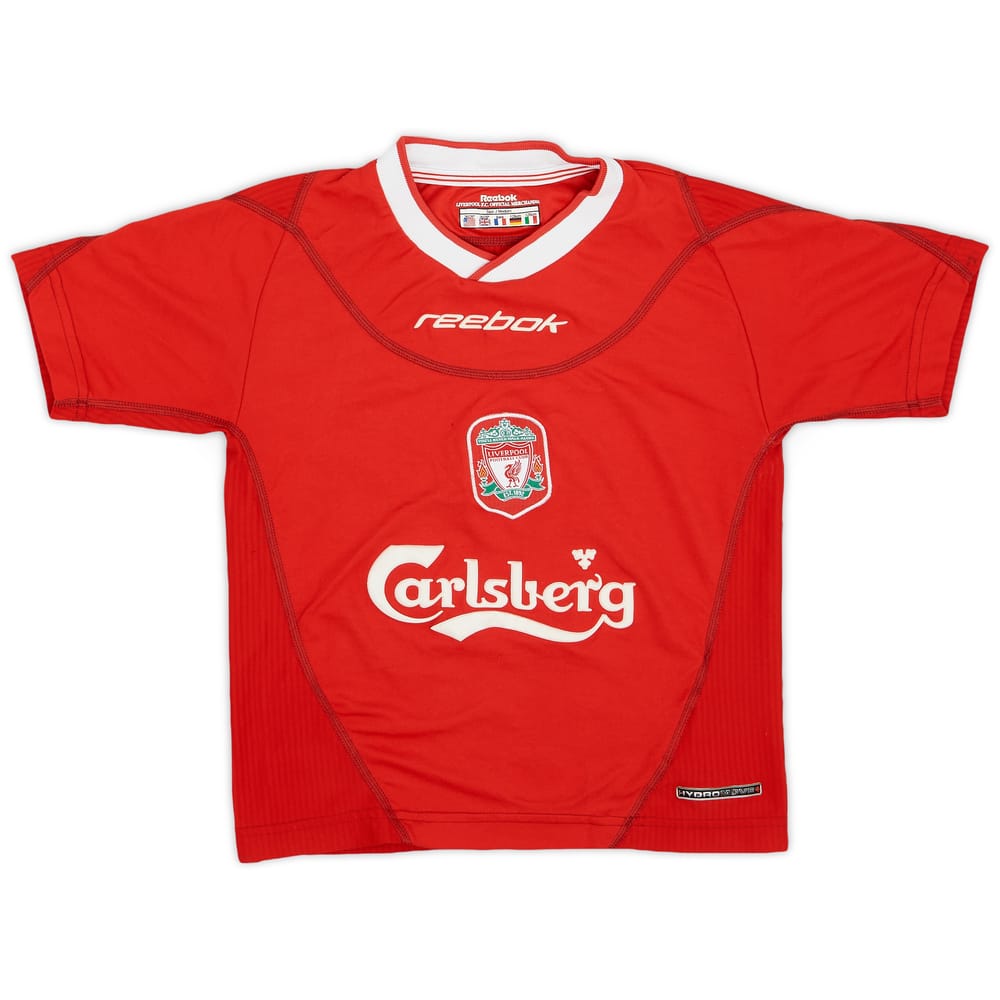 2002-04 Liverpool Home Shirt - 7/10 - (3-4 Years)