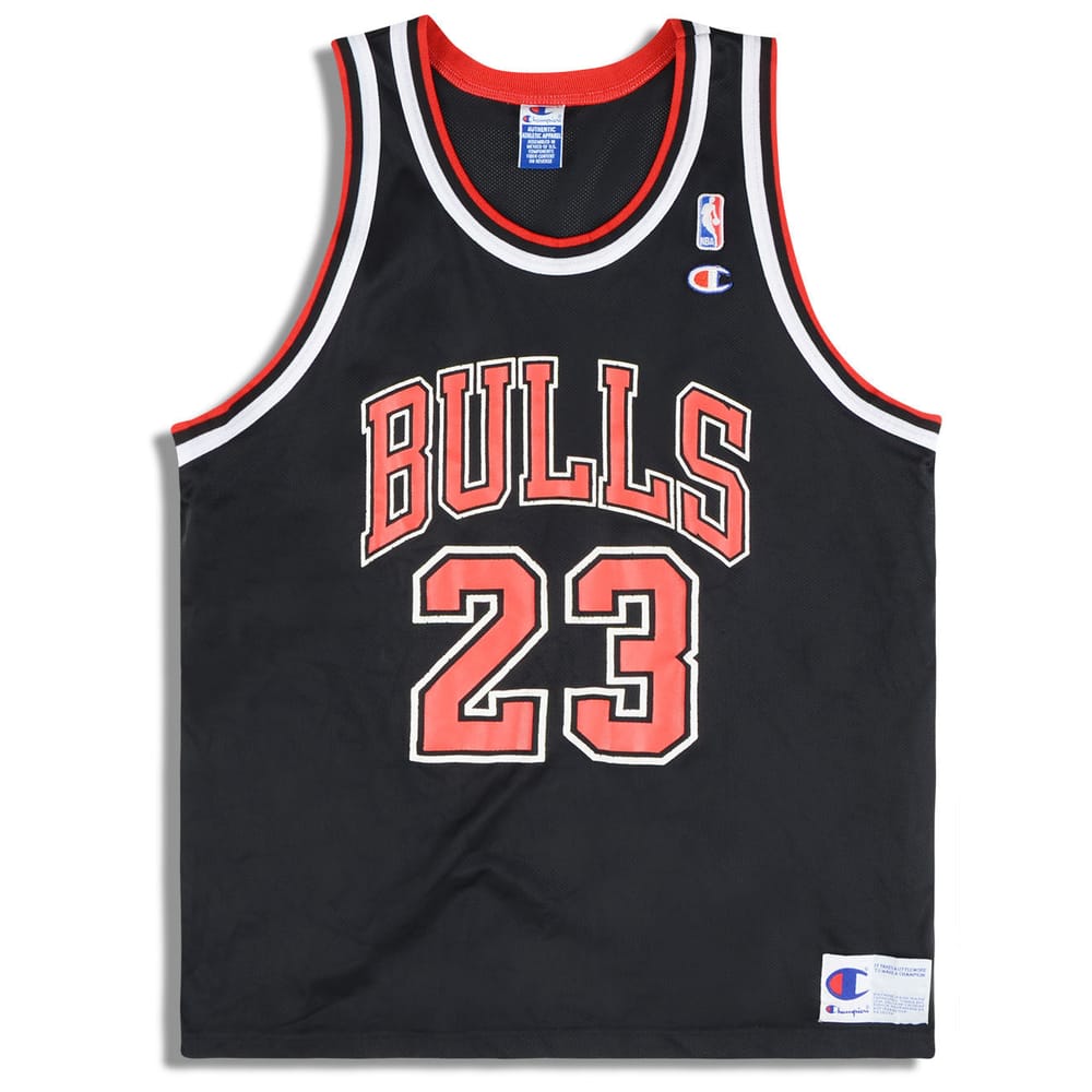 1996-97 Chicago Bulls Jordan #23 Champion Jersey (Alternate) XL