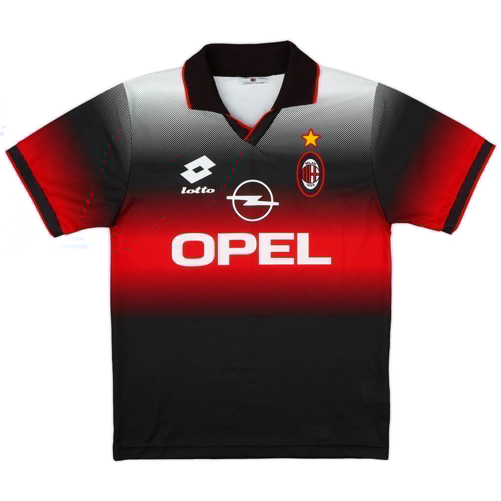 1995-96 AC Milan Lotto Training Shirt - 9/10 - (S)