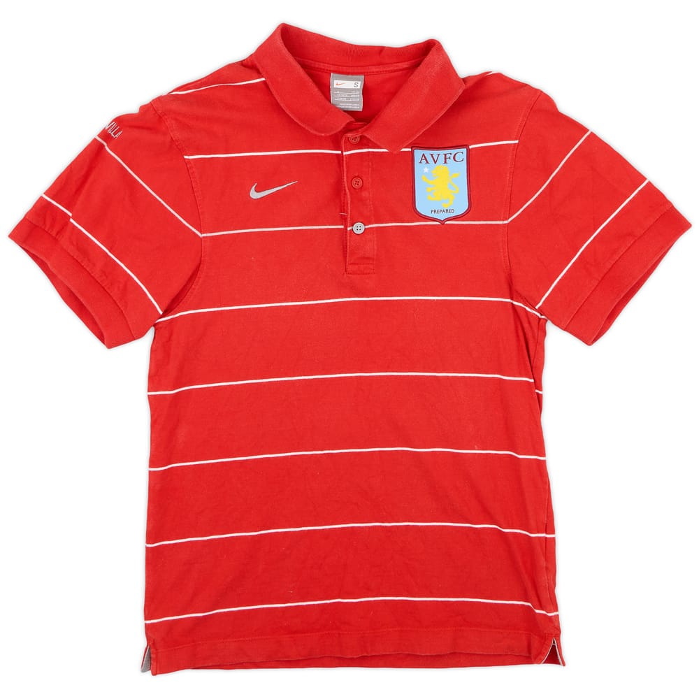 2008-09 Aston Villa Nike Polo Shirt - 7/10 - (S)