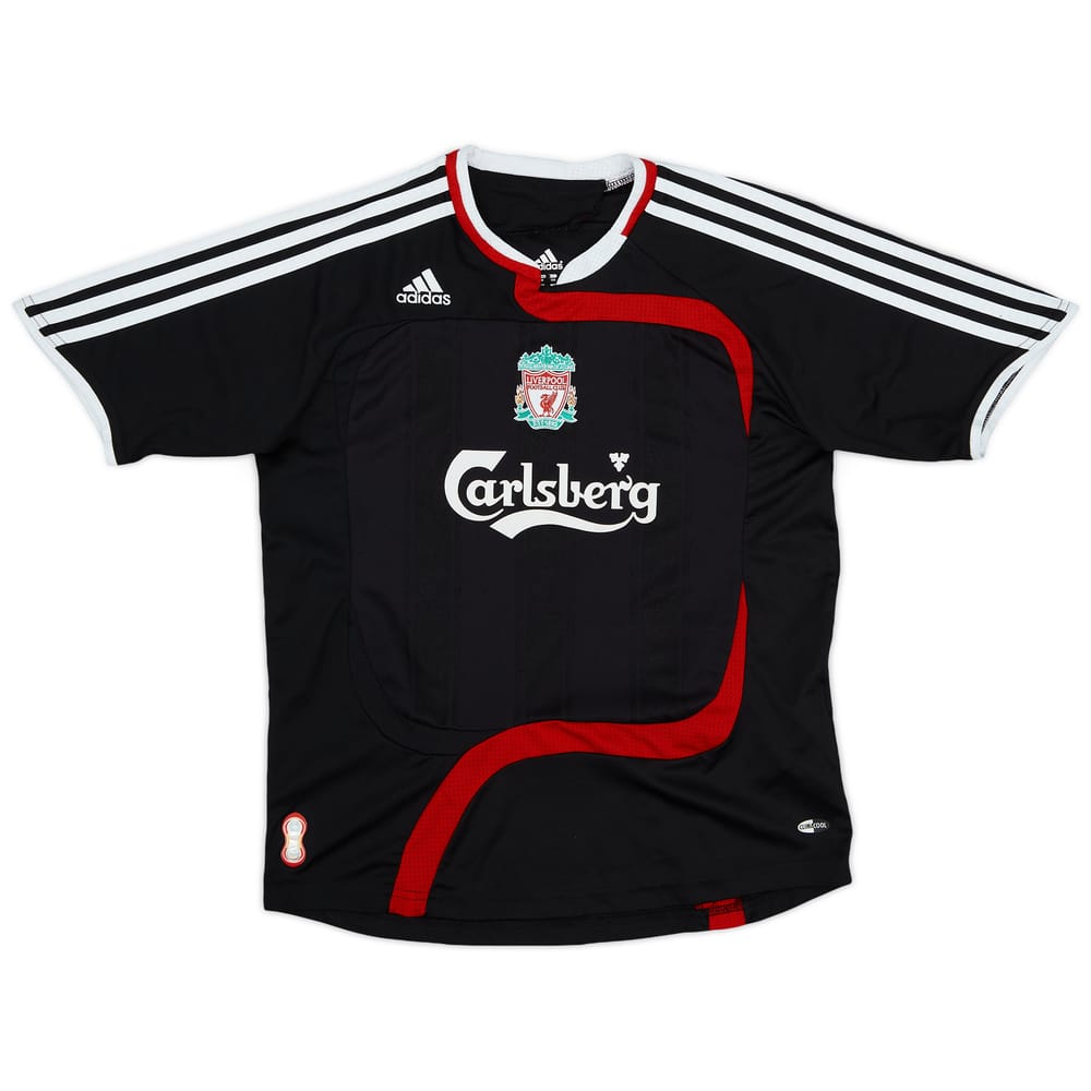 2007-08 Liverpool Third Shirt - 9/10 - (M.Boys)