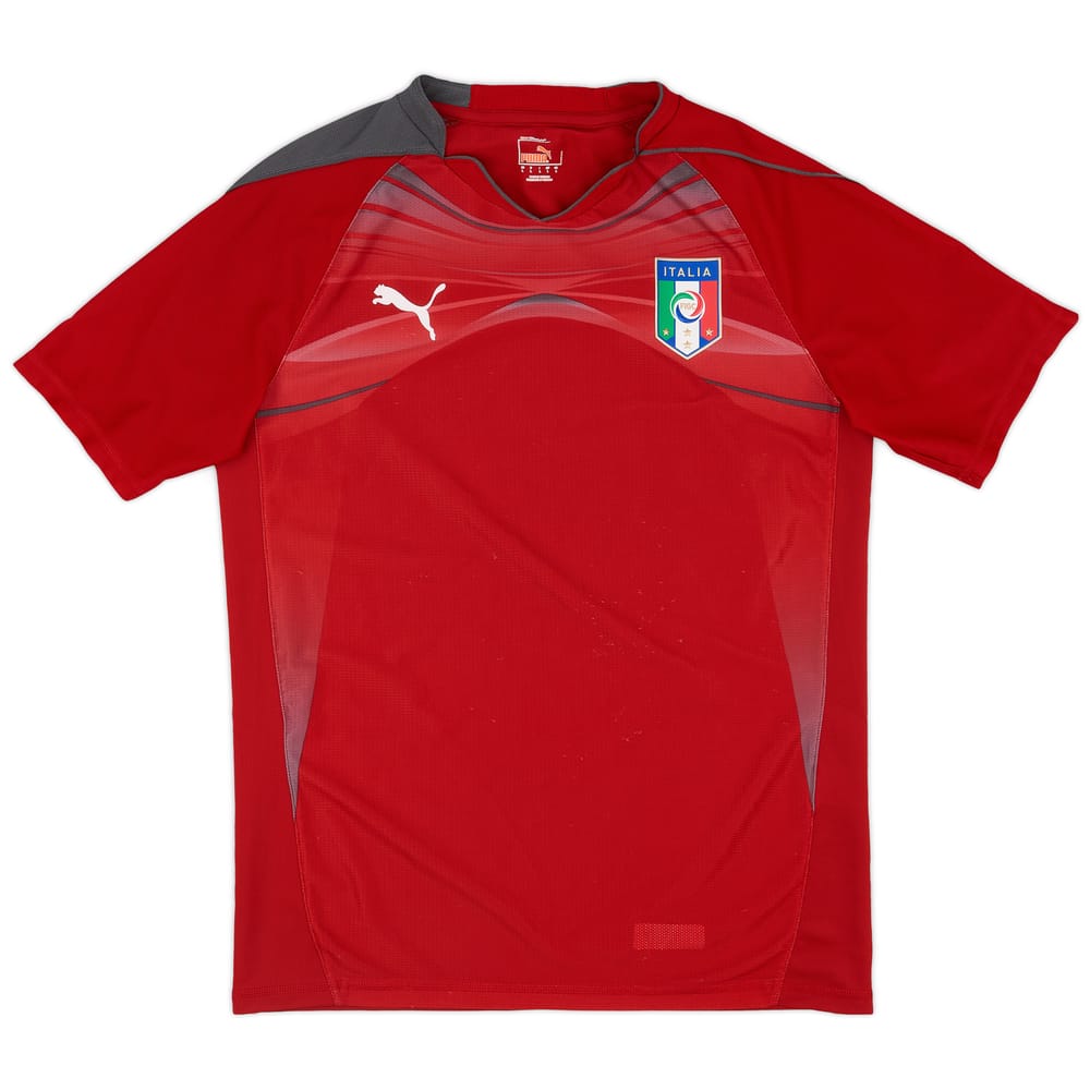 2010-12 Italy Authentic GK S/S Shirt - 8/10 - (L)