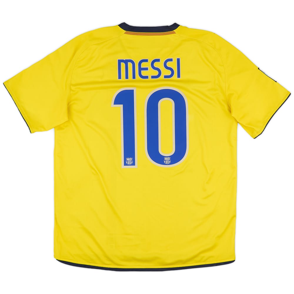 2008-10 Barcelona Away Shirt Messi #10 - 8/10 - (L)