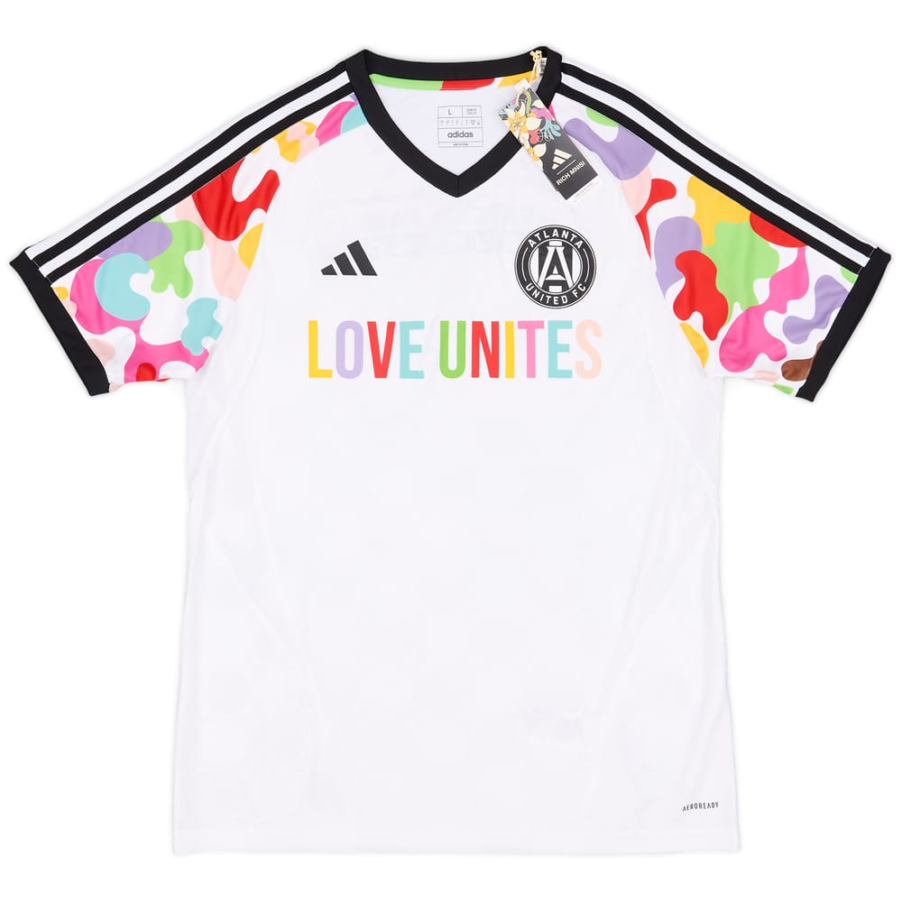 2023 Atlanta United adidas Pre-Match Pride Shirt (L)