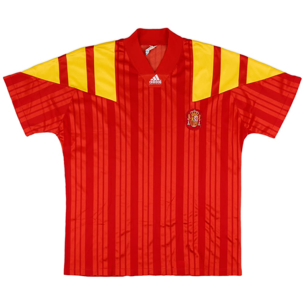 1992-94 Spain Home Shirt - 8/10 - (XL)