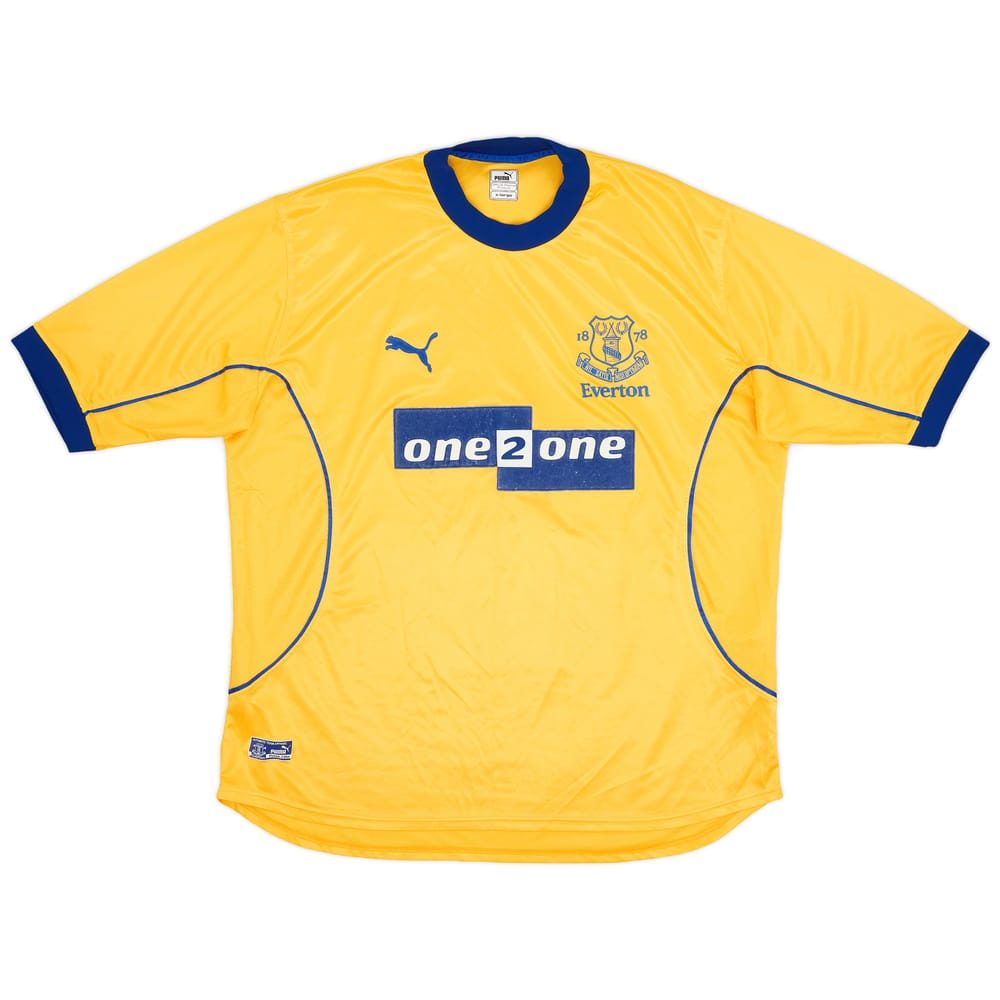 2000-01 Everton Away Shirt - 8/10 - (XL)
