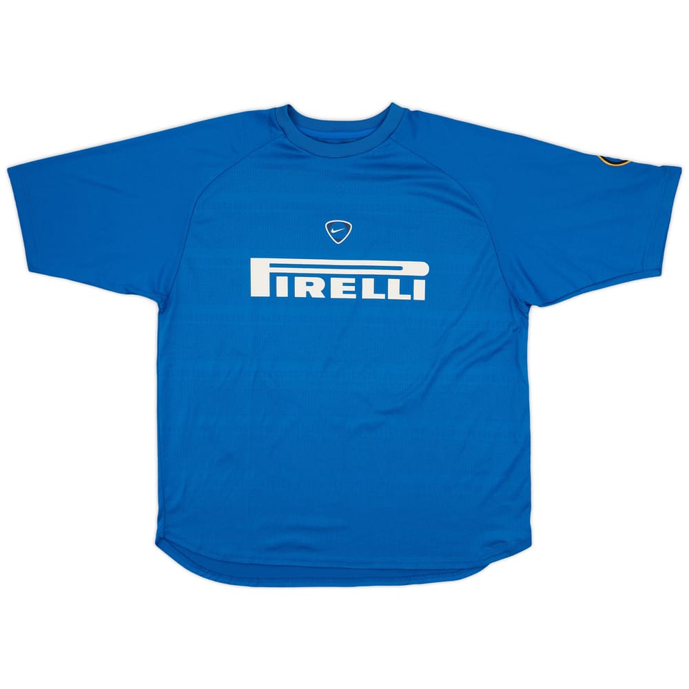 2001-02 Inter Milan Nike Training Shirt - 9/10 - (XL)