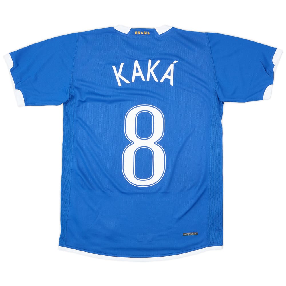 2006-07 Brazil Away Shirt Kaka #8 - 9/10 - (S)