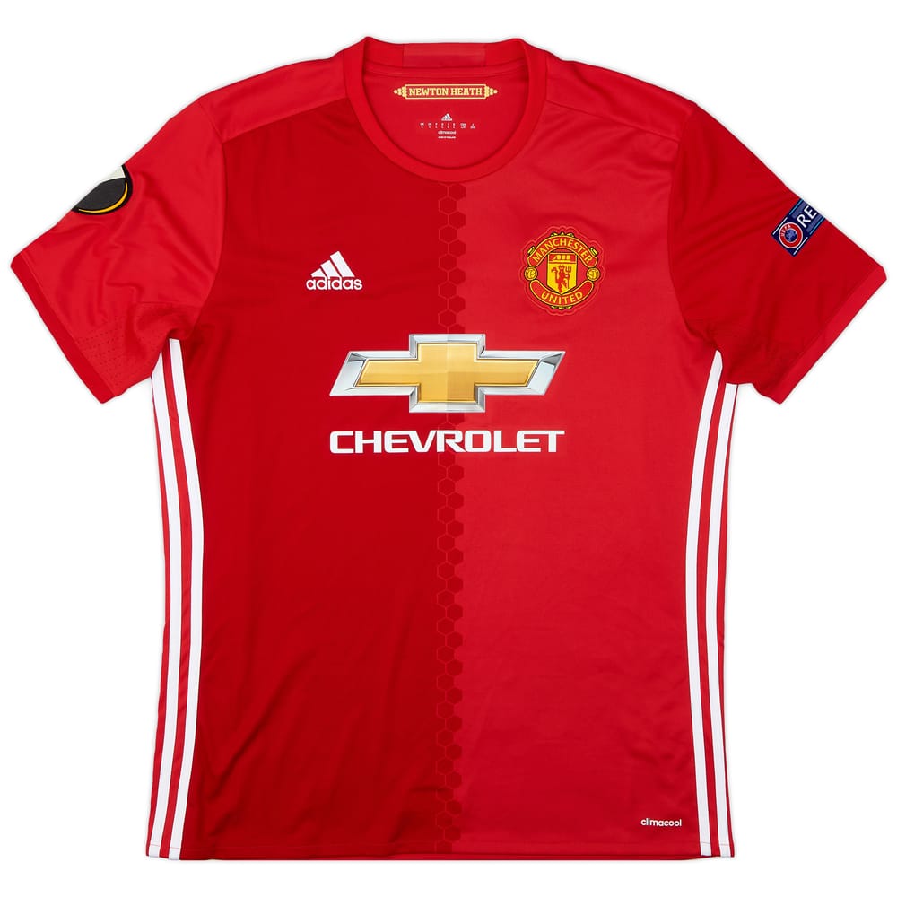 2016-17 Manchester United Home Shirt - 9/10 - (L)