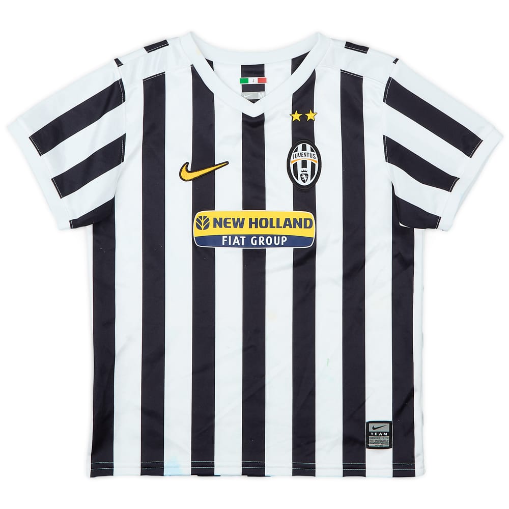 2009-10 Juventus Basic Home Shirt - 9/10 - (5-6 Years)