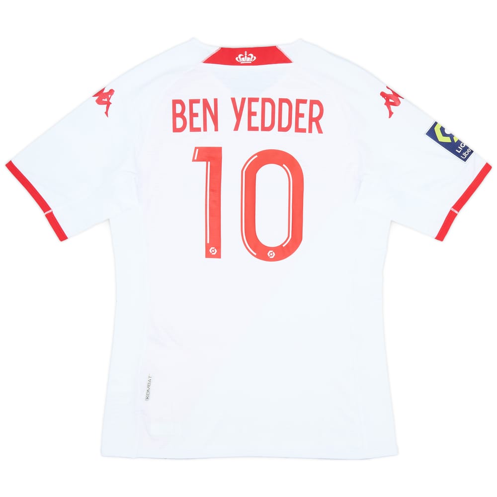 2022-23 Monaco Player Issue Home Shirt Ben Yedder #10