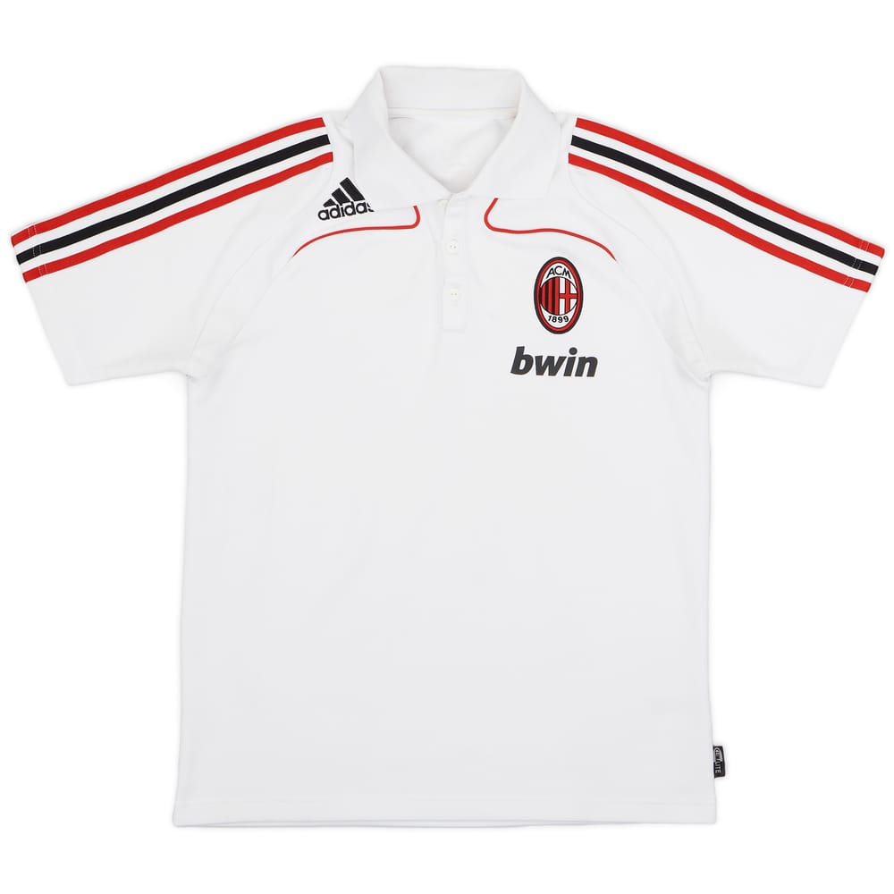 2008-09 AC Milan adidas Polo Shirt - 8/10 - (M)