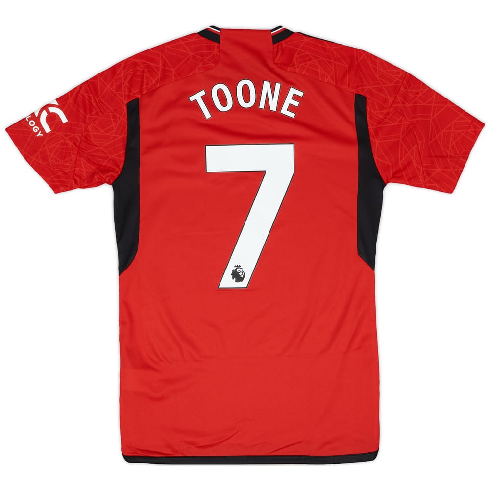 2023-24 Manchester United Home Shirt Toone #7 (S)