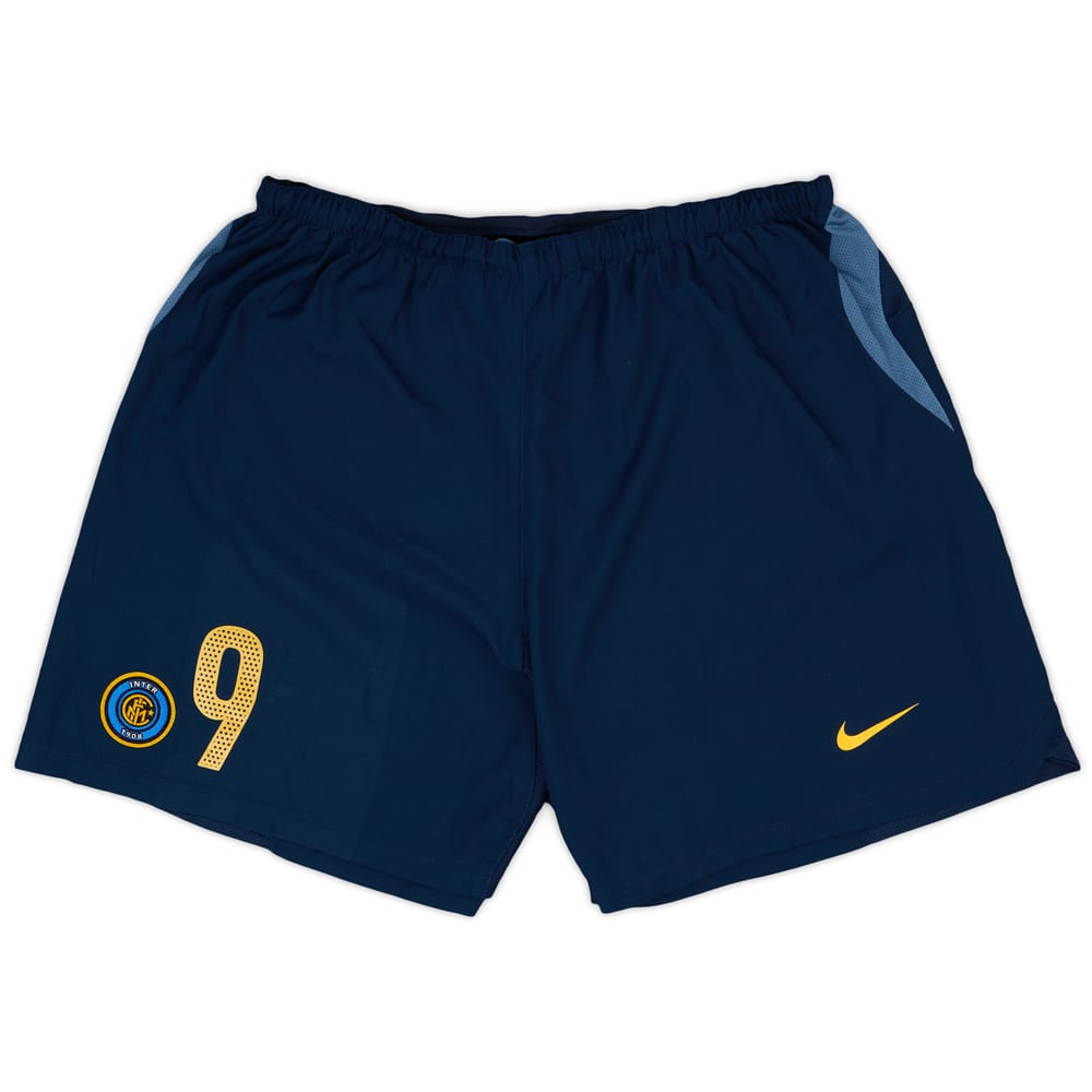 2004-05 Inter Milan Player Issue Third Shorts #9 (Cruz)