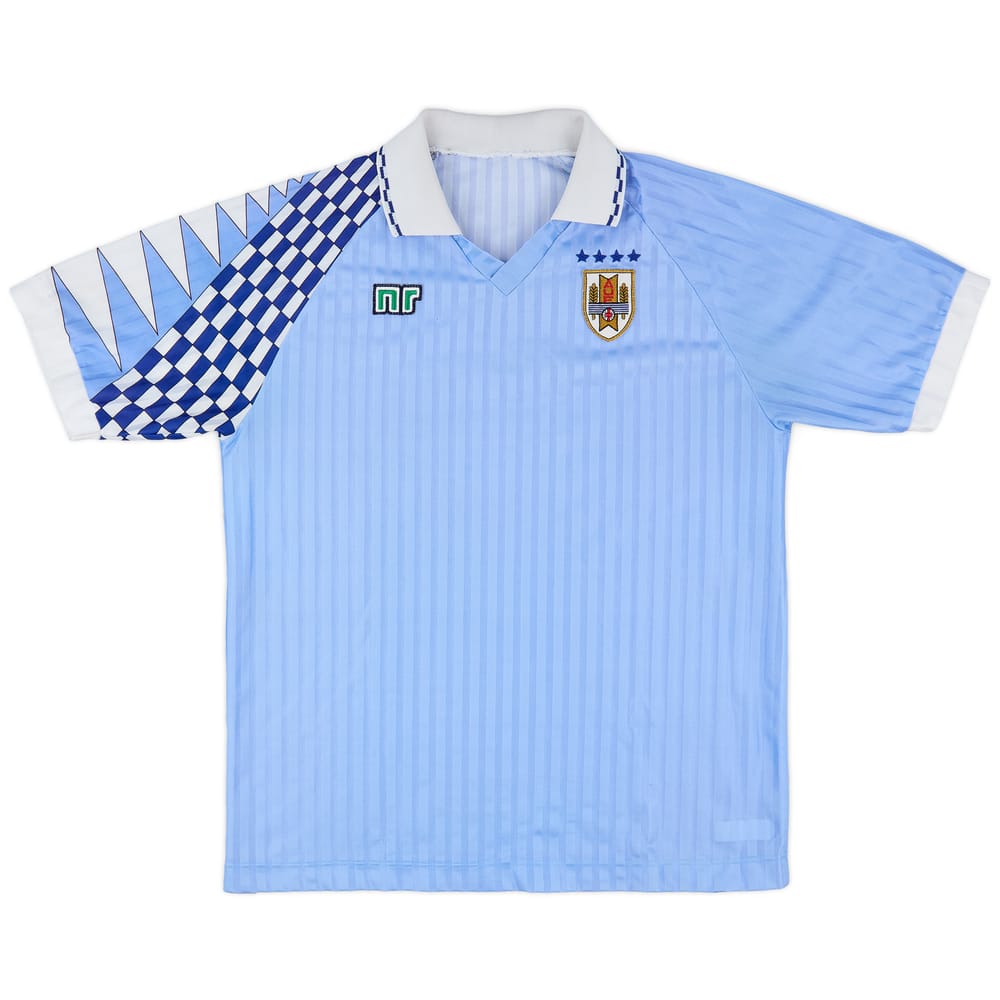 1992-95 Uruguay Home Shirt - 8/10 - (L)